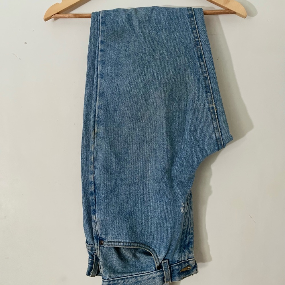 Lee High-Waisted Light Wash Jeans - 12 Med